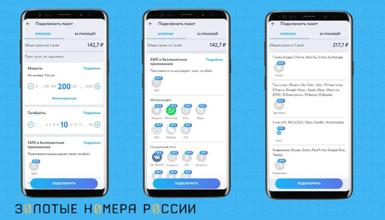 Как настроить тариф в приложении Yota